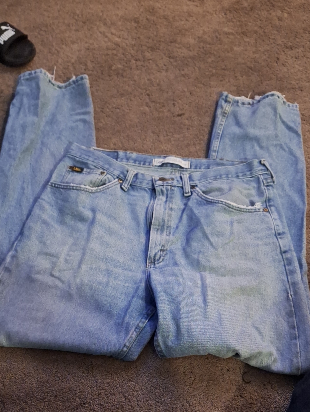Lee Light Blue Men's Relaxed Jeans